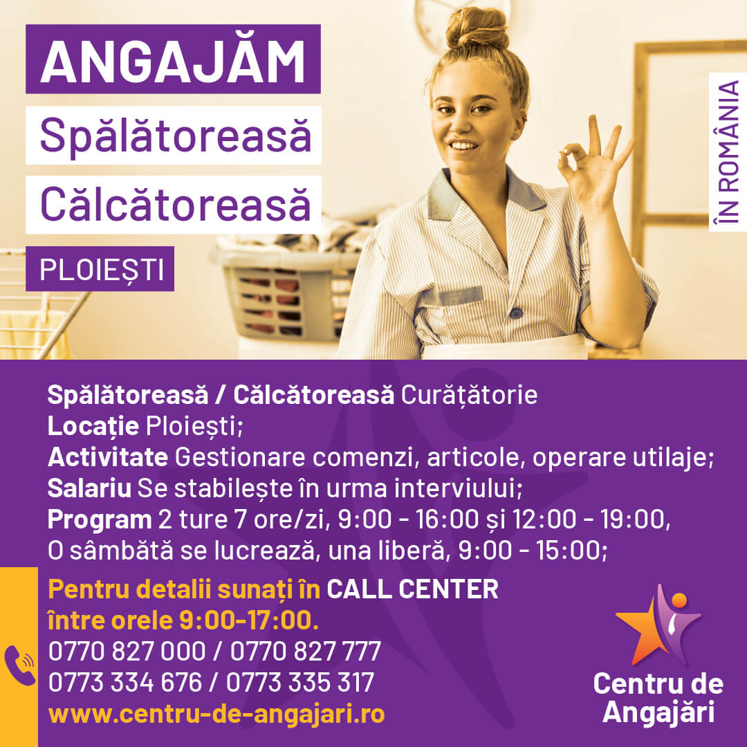 Spălătoreasă / Călcătoreasă